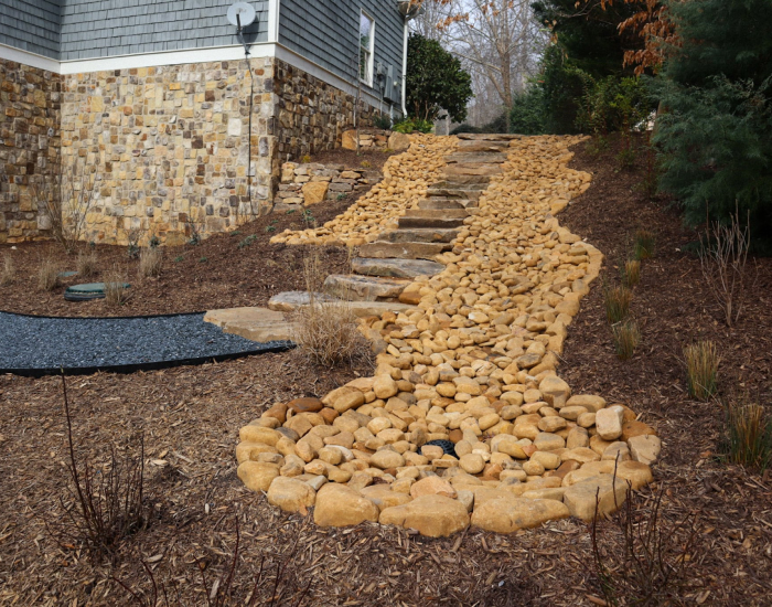 Landscape Drainage Installation